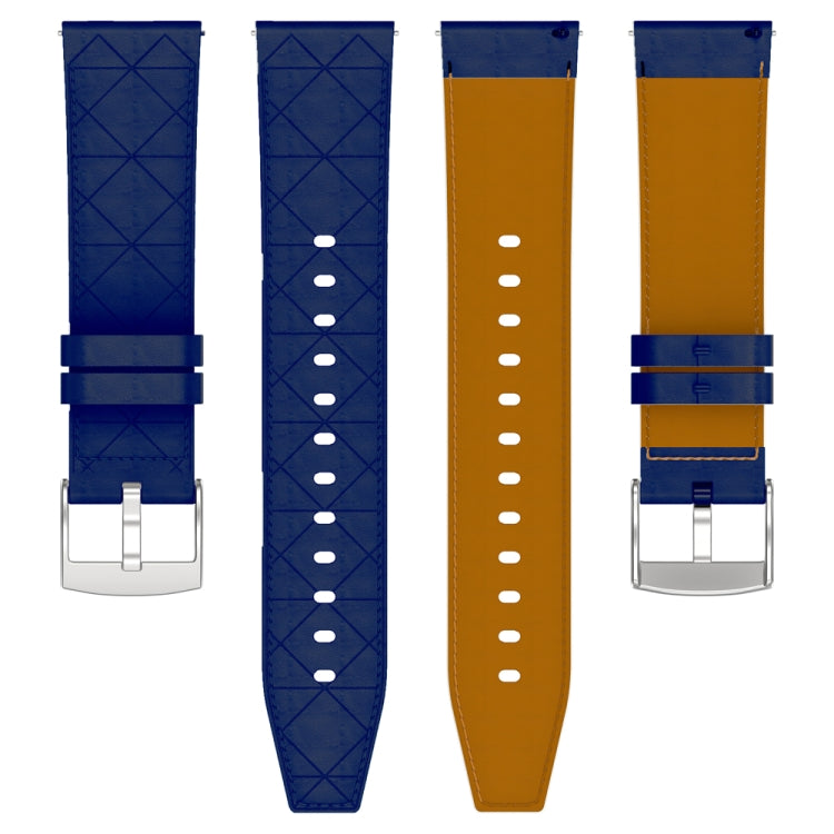 For Huawei Watch GT 5 / GT 5 Pro 46mm Square 22mm Leather Watch Band