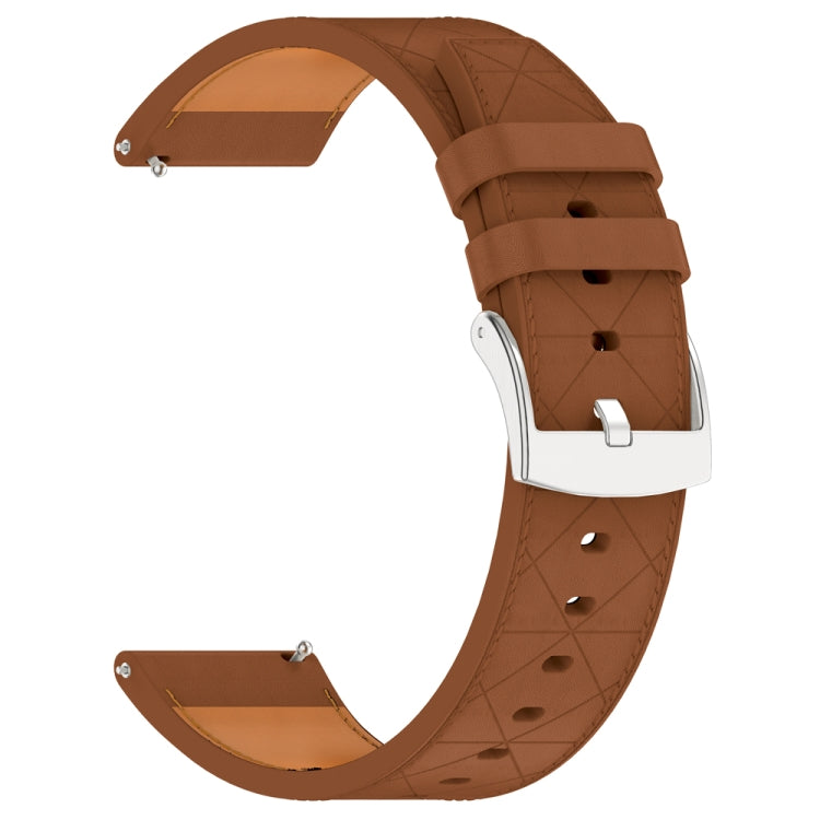 For Huawei Watch GT 5 / GT 5 Pro 46mm Square 22mm Leather Watch Band