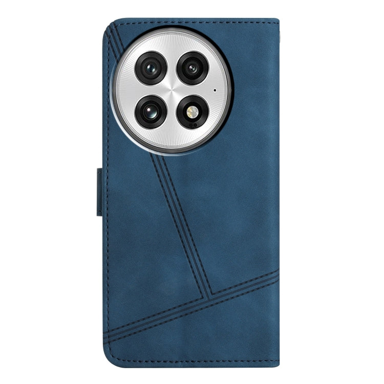 For OnePlus 13 Skin-feel Stitching Leather Phone Case