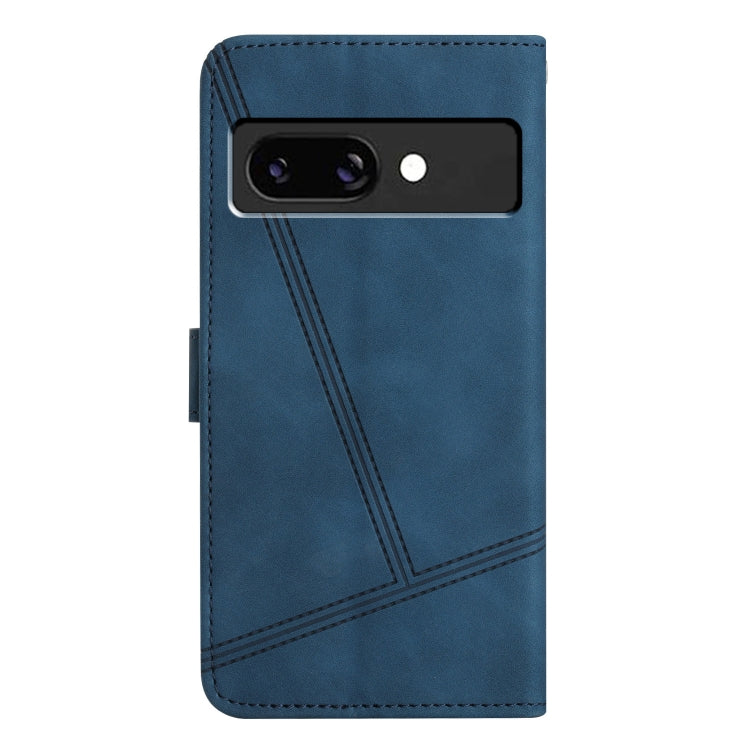 For Google Pixel 9a Skin-feel Stitching Leather Phone Case