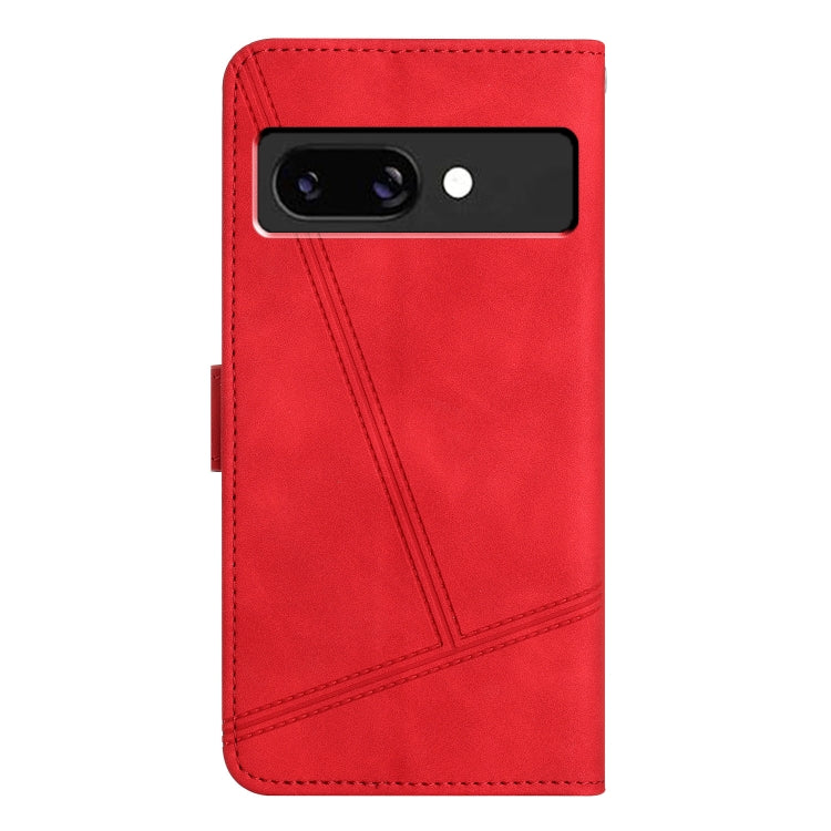 For Google Pixel 9a Skin-feel Stitching Leather Phone Case