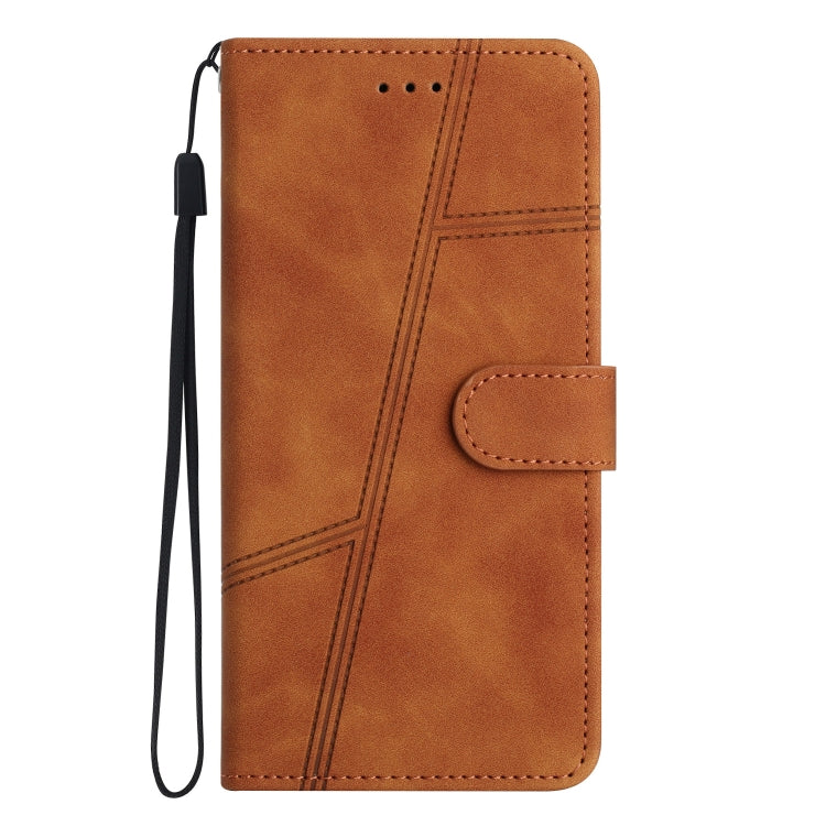 For Google Pixel 9a Skin-feel Stitching Leather Phone Case