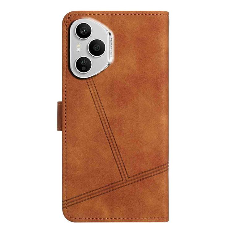 For Honor 400 Pro Global 160.8mm Skin-feel Stitching Leather Phone Case