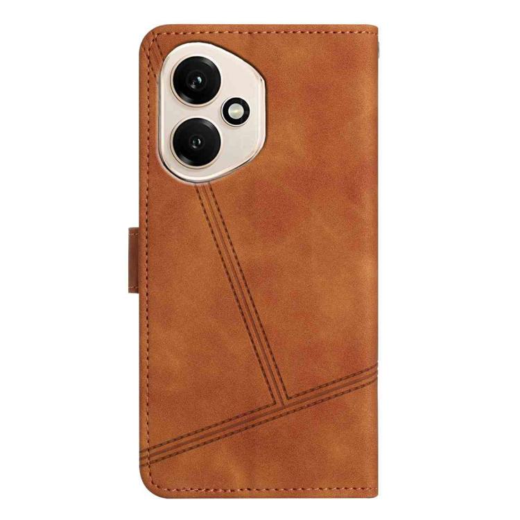 For Honor 400 Global 156.5mm Skin-feel Stitching Leather Phone Case