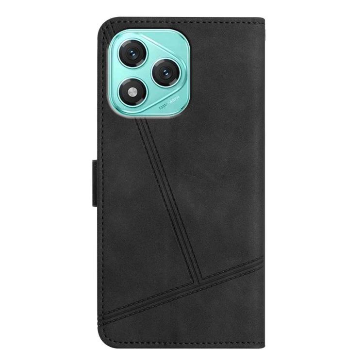For Honor 400 Lite Global Skin-feel Stitching Leather Phone Case