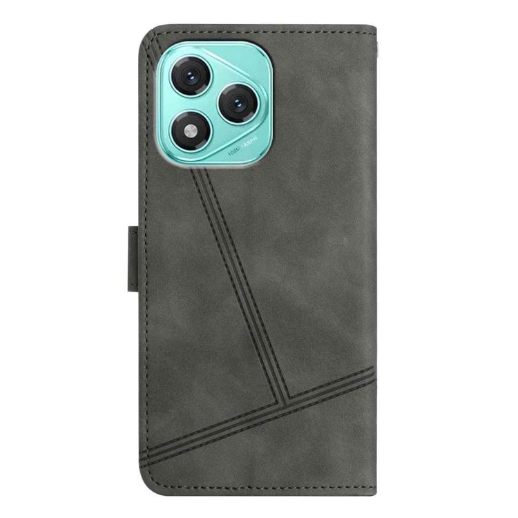 For Honor 400 Lite Global Skin-feel Stitching Leather Phone Case