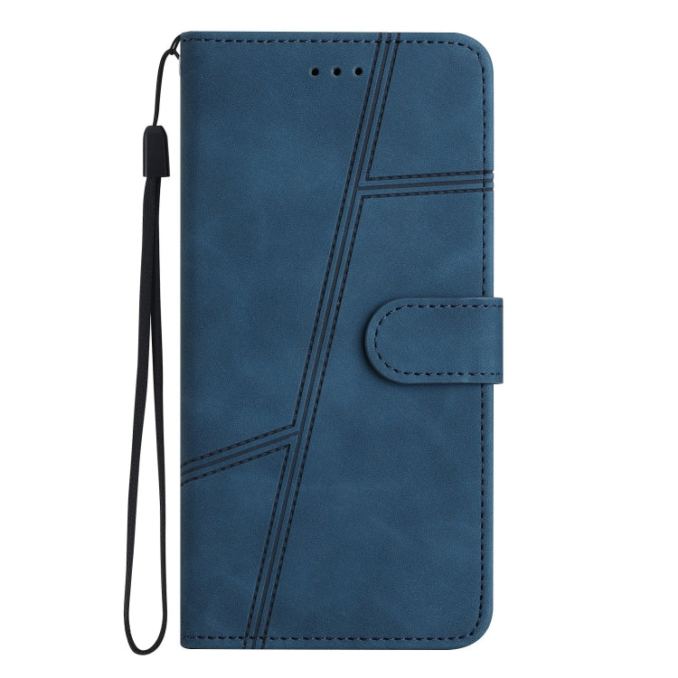 For Motorola Moto G75 Skin-feel Stitching Leather Phone Case