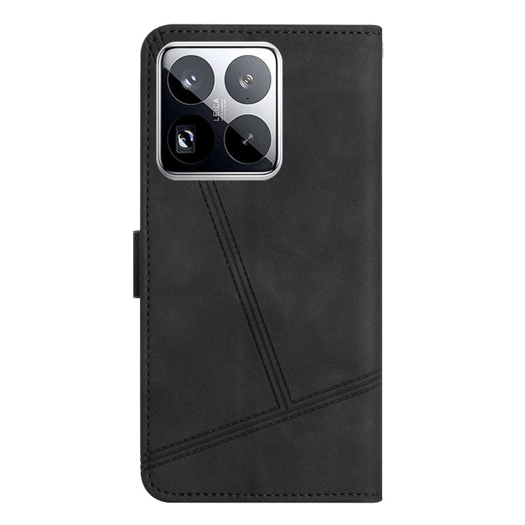 For Xiaomi 15 Pro Skin-feel Stitching Leather Phone Case