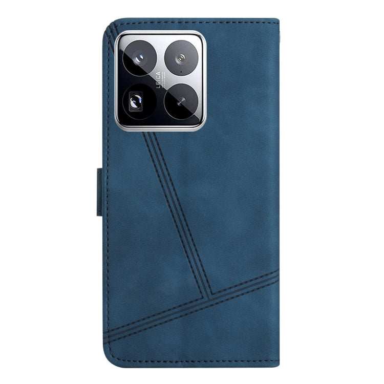 For Xiaomi 15 Pro Skin-feel Stitching Leather Phone Case