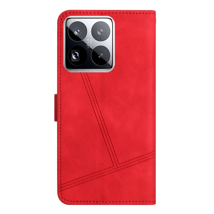For Xiaomi 15 Pro Skin-feel Stitching Leather Phone Case