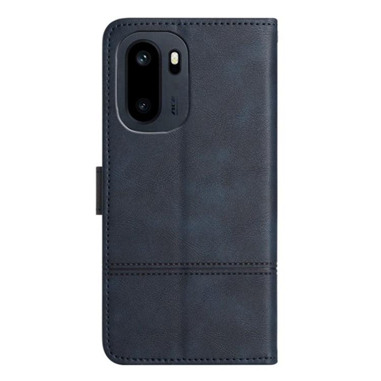 For OnePlus Ace 6 Cowhide Texture Stitching Leather Phone Case