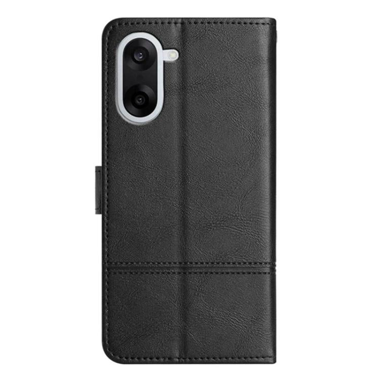 For OnePlus Nord CE5 Cowhide Texture Stitching Leather Phone Case