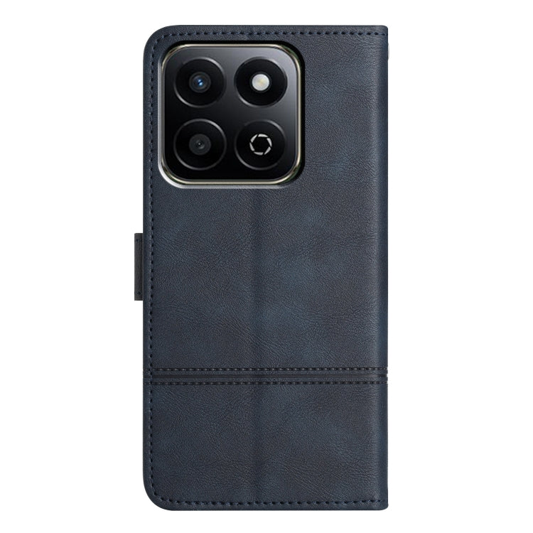 For Honor X7C 4G / 200 Smart Cowhide Texture Stitching Leather Phone Case