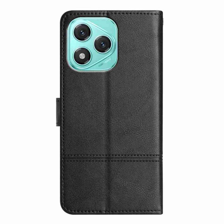 For Honor 400  Lite Global Cowhide Texture Stitching Leather Phone Case