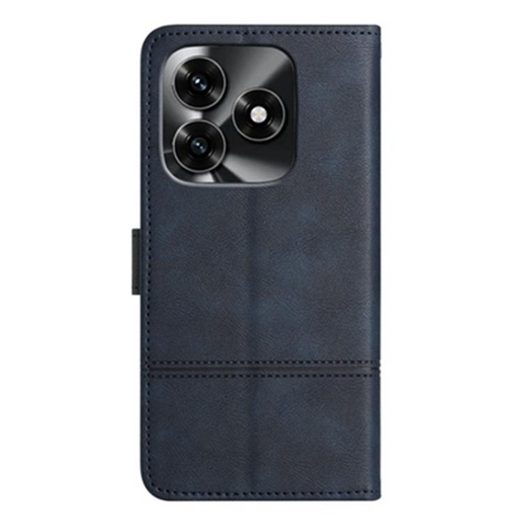 For Honor X5c Plus 4G Global Cowhide Texture Stitching Leather Phone Case