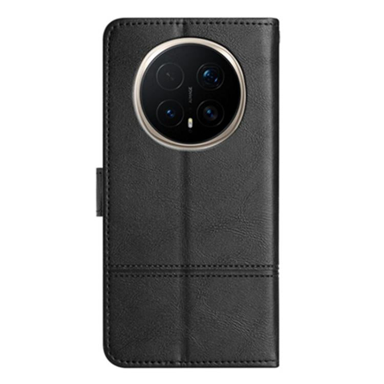 For Honor Magic8 Cowhide Texture Stitching Leather Phone Case