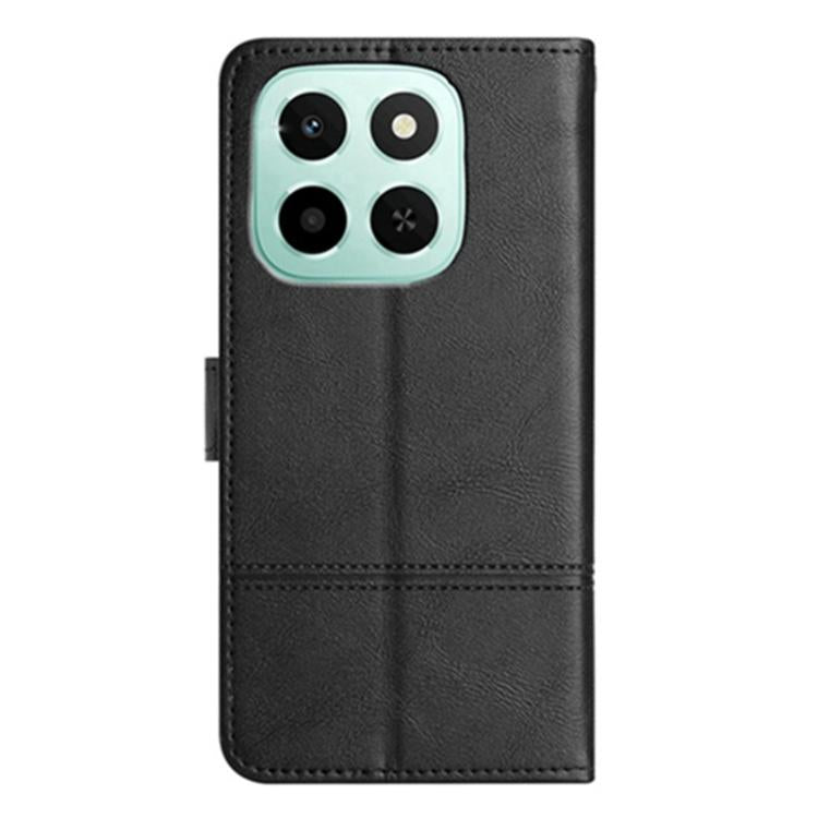 For Honor X6c 4G / X5b 4G Global Cowhide Texture Stitching Leather Phone Case