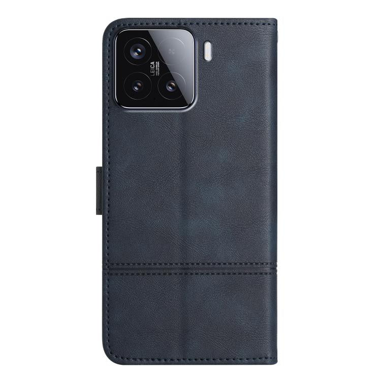 For Xiaomi 15T Pro 5G Cowhide Texture Stitching Leather Phone Case