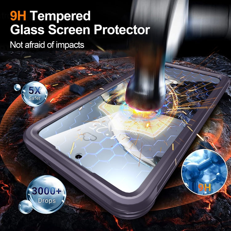 For Samsung Galaxy S25 5G RedPepper Tempered Glass MagSafe Phone Case