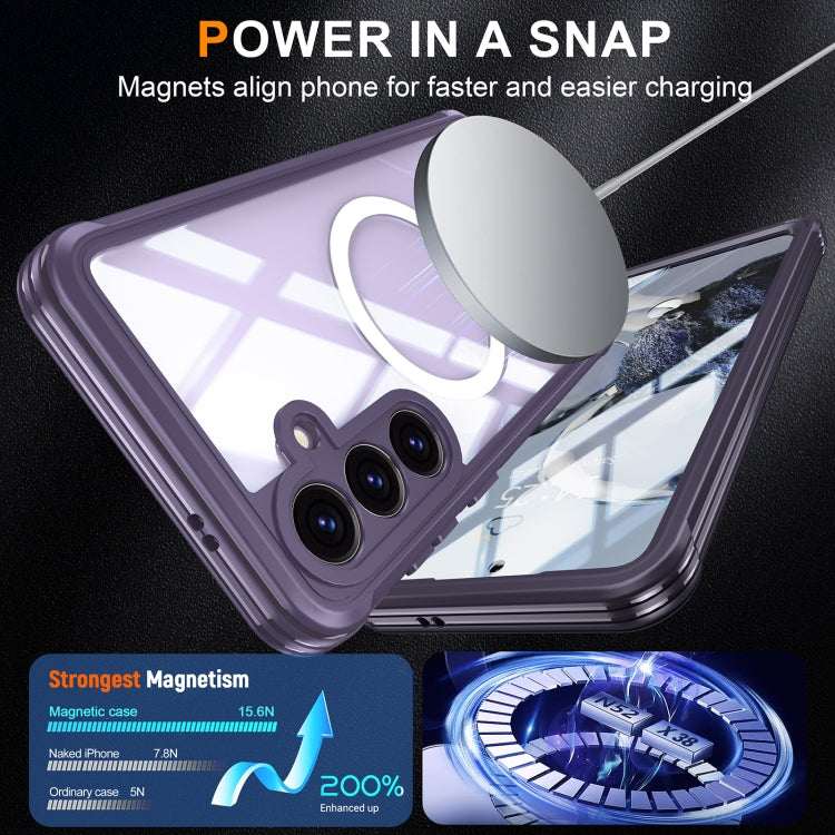 For Samsung Galaxy S25 5G RedPepper Tempered Glass MagSafe Phone Case