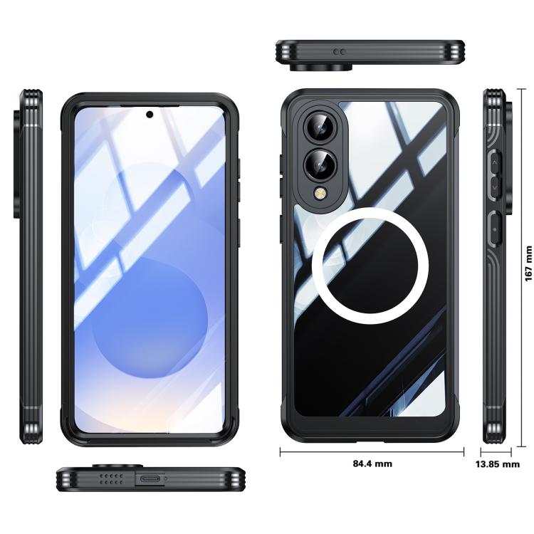 For Samsung Galaxy S25 Edge 5G RedPepper Tempered Glass MagSafe Phone Case
