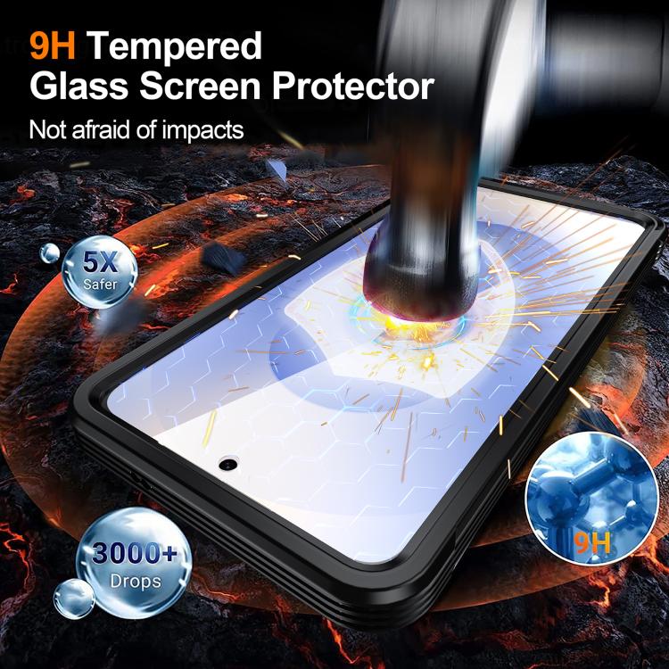 For Samsung Galaxy S25 Edge 5G RedPepper Tempered Glass MagSafe Phone Case