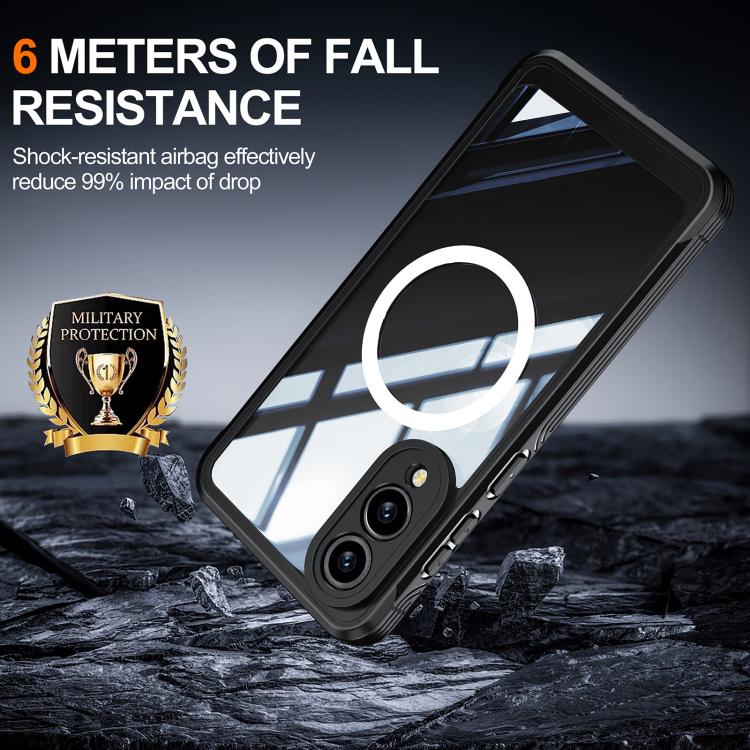 For Samsung Galaxy S25 Edge 5G RedPepper Tempered Glass MagSafe Phone Case