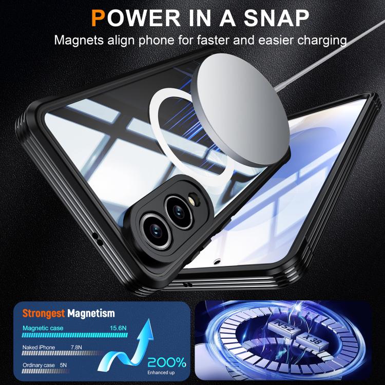 For Samsung Galaxy S25 Edge 5G RedPepper Tempered Glass MagSafe Phone Case