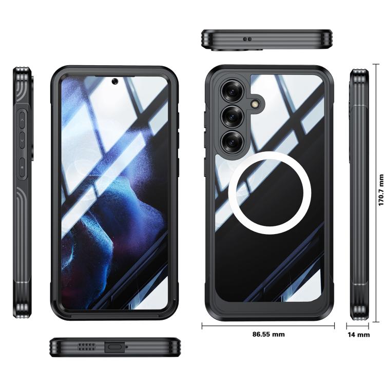 For Samsung Galaxy S25 FE 5G RedPepper Tempered Glass MagSafe Phone Case