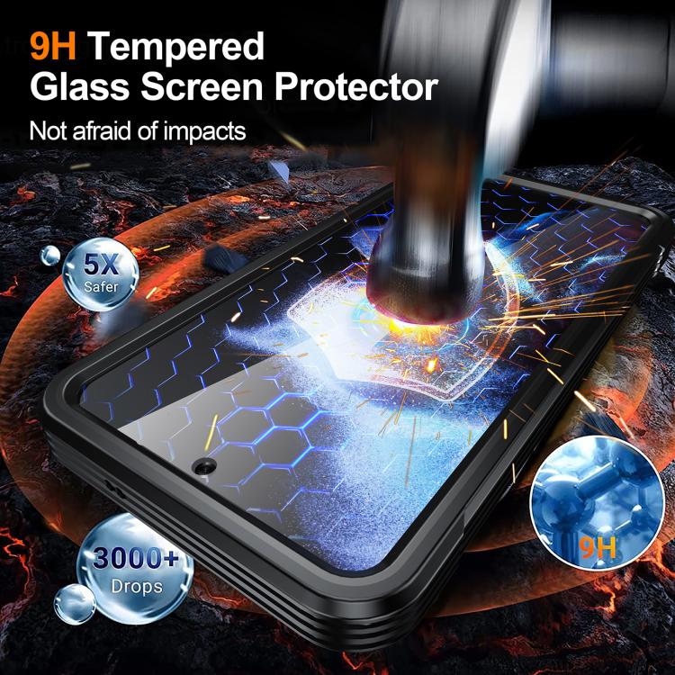 For Samsung Galaxy S25 FE 5G RedPepper Tempered Glass MagSafe Phone Case