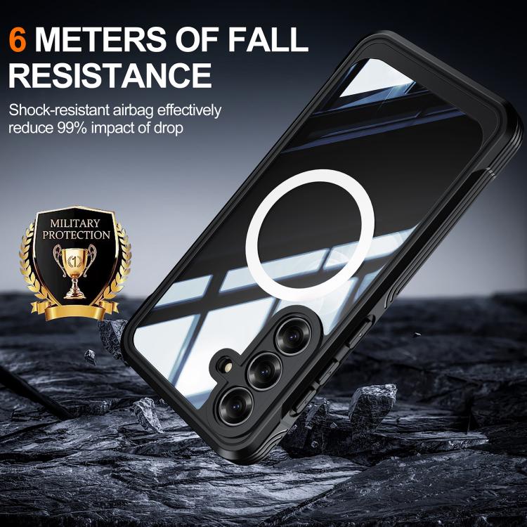 For Samsung Galaxy S25 FE 5G RedPepper Tempered Glass MagSafe Phone Case