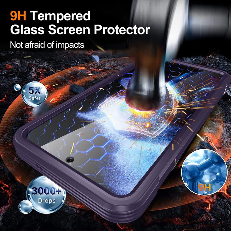For Samsung Galaxy S25 FE 5G RedPepper Tempered Glass MagSafe Phone Case