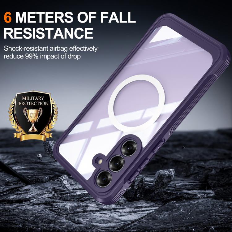 For Samsung Galaxy S25 FE 5G RedPepper Tempered Glass MagSafe Phone Case
