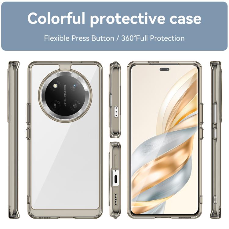 For Honor Magic7 Lite Colorful Series Acrylic Hybrid TPU Phone Case