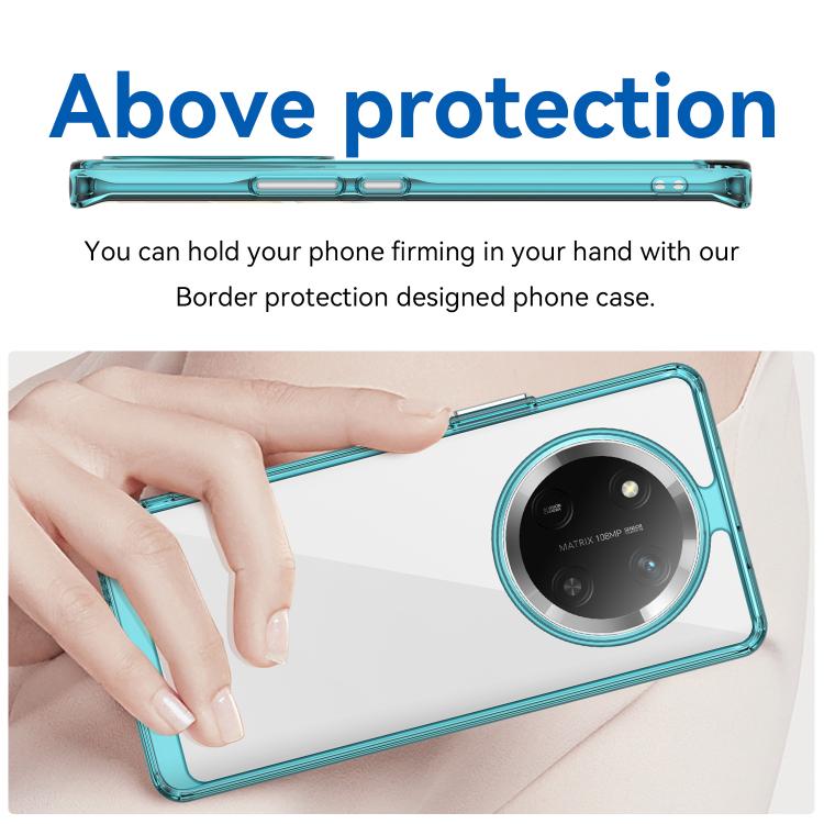 For Honor Magic7 Lite Colorful Series Acrylic Hybrid TPU Phone Case