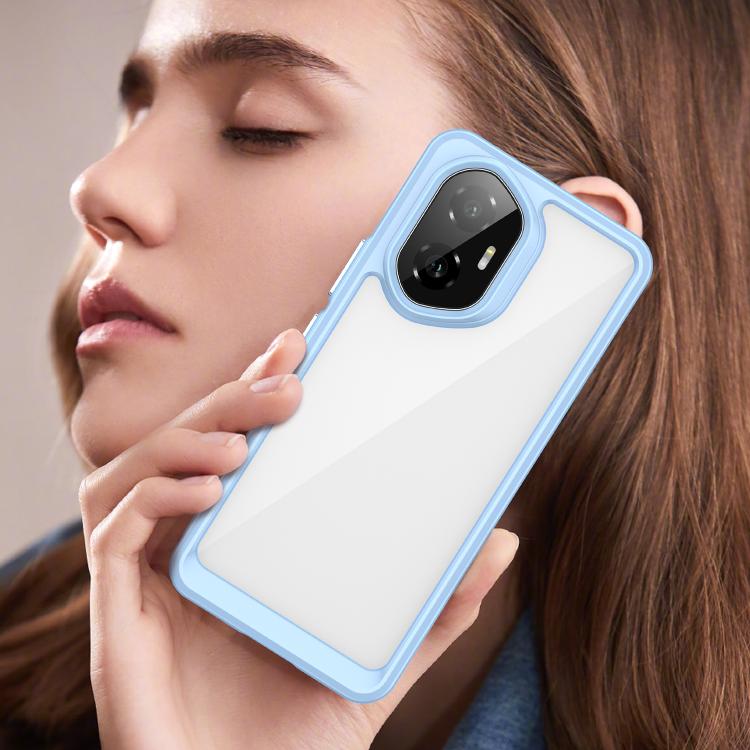 For Honor 300 Colorful Series Acrylic Hybrid TPU Phone Case