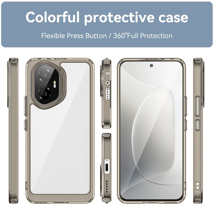 For Honor 300 Colorful Series Acrylic Hybrid TPU Phone Case