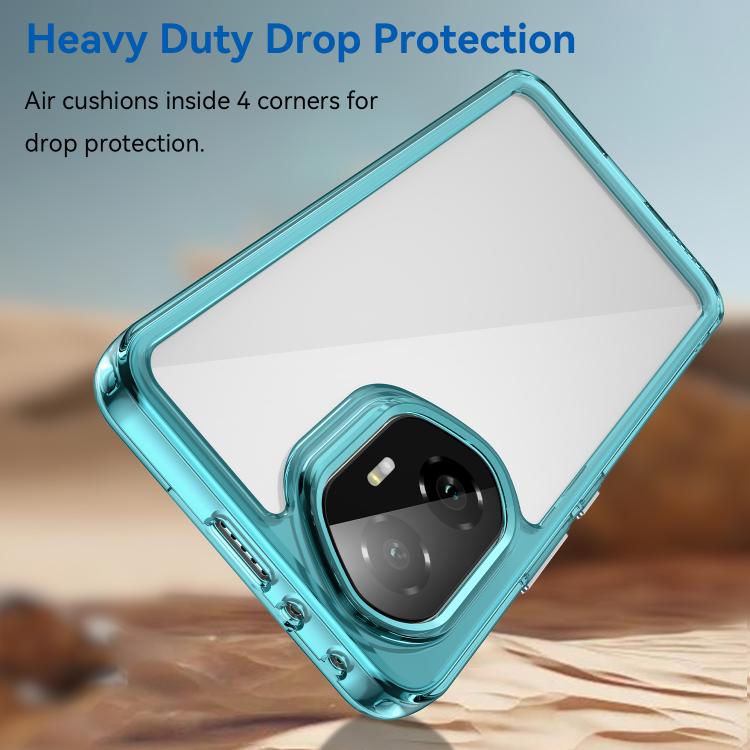 For Honor 300 Colorful Series Acrylic Hybrid TPU Phone Case