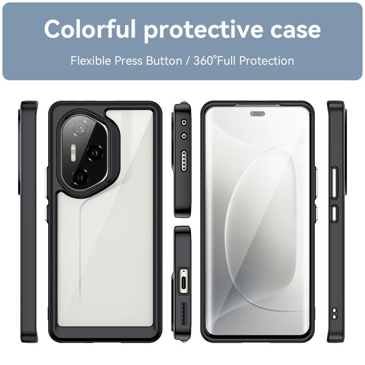 For Honor 300 Pro Colorful Series Acrylic Hybrid TPU Phone Case
