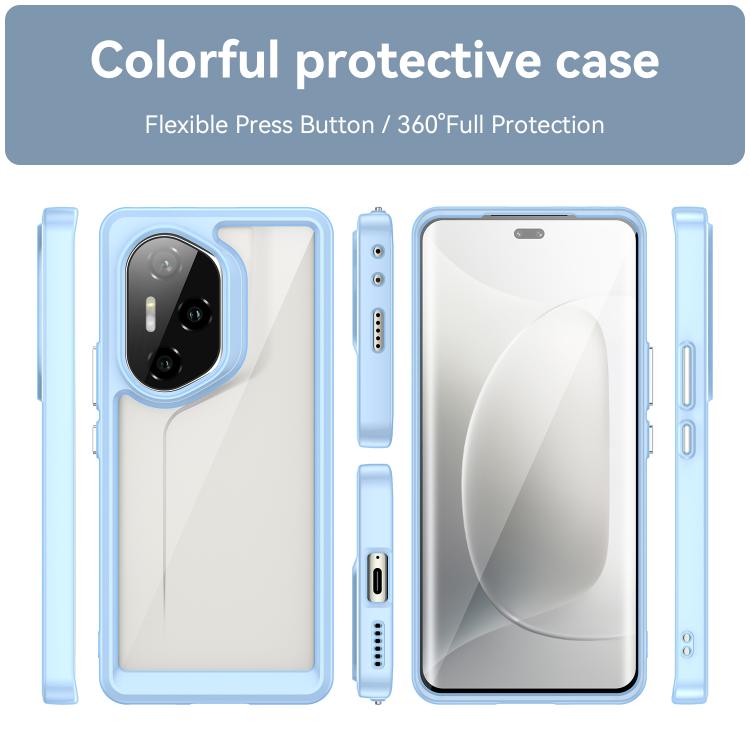 For Honor 300 Pro Colorful Series Acrylic Hybrid TPU Phone Case