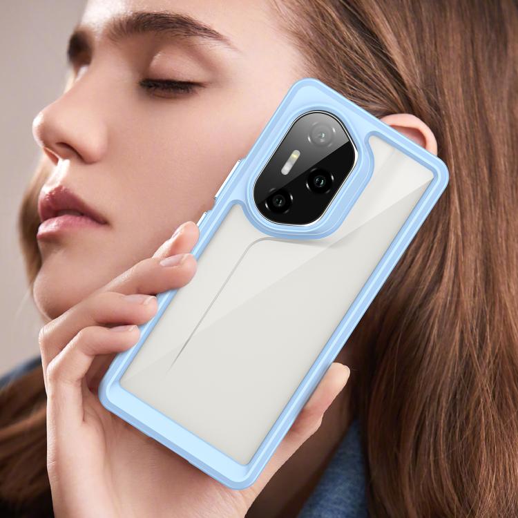 For Honor 300 Pro Colorful Series Acrylic Hybrid TPU Phone Case