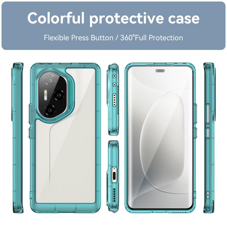 For Honor 300 Pro Colorful Series Acrylic Hybrid TPU Phone Case