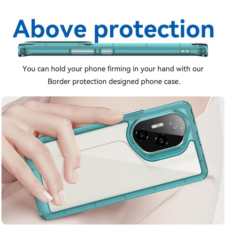 For Honor 300 Pro Colorful Series Acrylic Hybrid TPU Phone Case