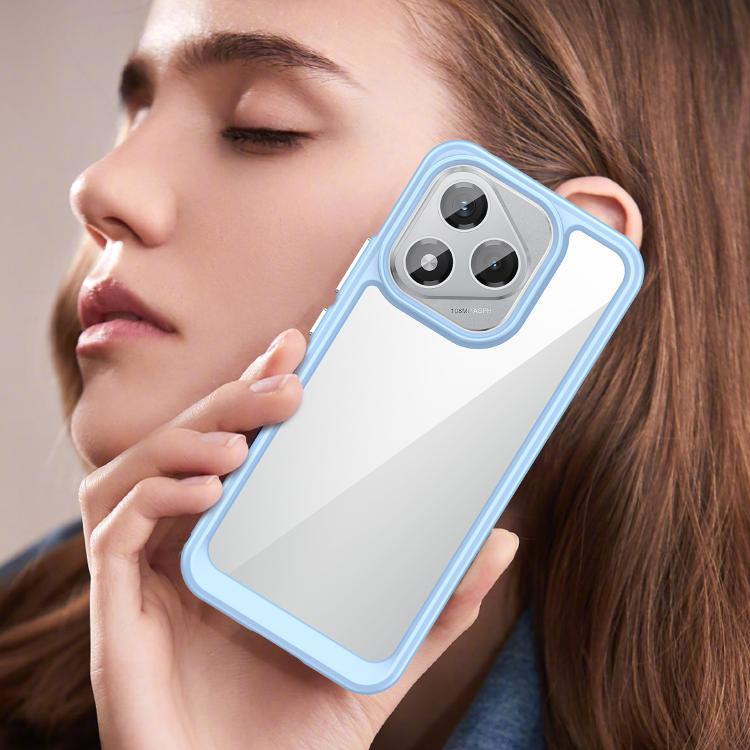 For Honor 400 Lite Global Colorful Series Acrylic Hybrid TPU Phone Case