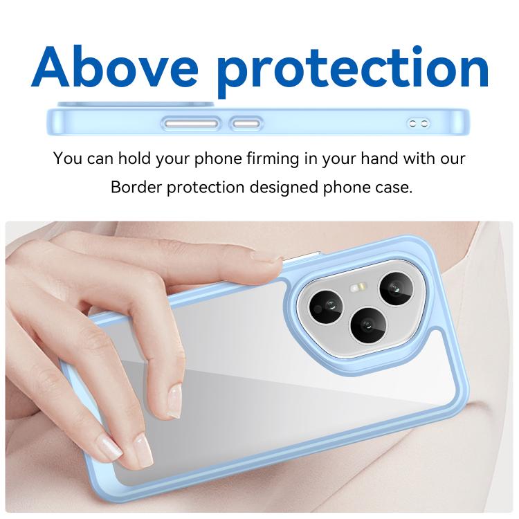 For Honor 400 Pro 5G Global 160.8mm Colorful Series Acrylic Hybrid TPU Phone Case