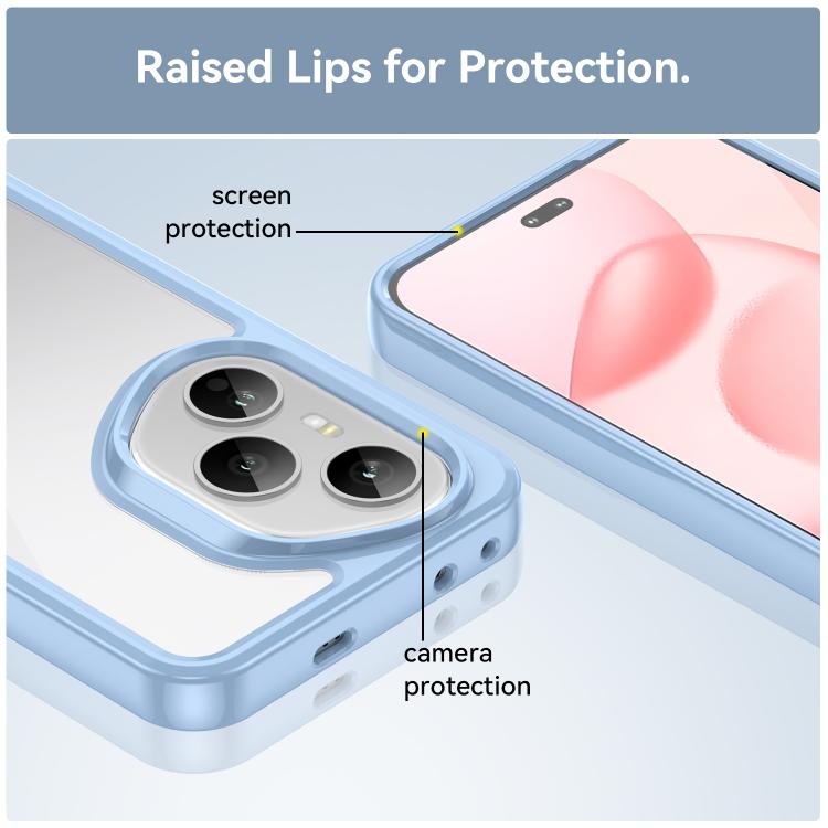 For Honor 400 Pro 5G Global 160.8mm Colorful Series Acrylic Hybrid TPU Phone Case