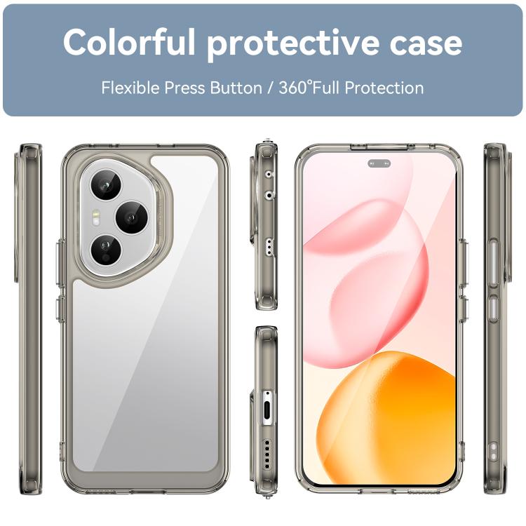 For Honor 400 Pro 5G Global 160.8mm Colorful Series Acrylic Hybrid TPU Phone Case