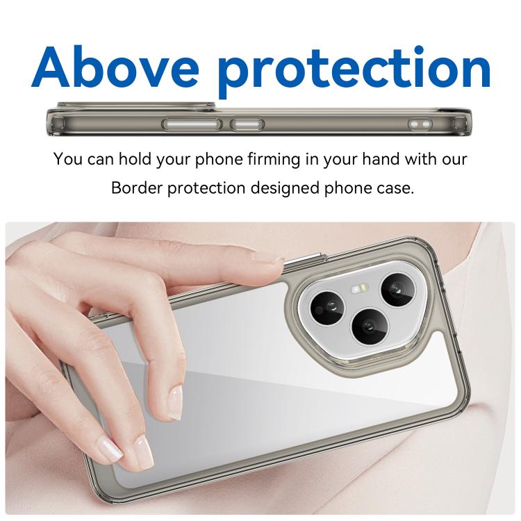 For Honor 400 Pro 5G Global 160.8mm Colorful Series Acrylic Hybrid TPU Phone Case