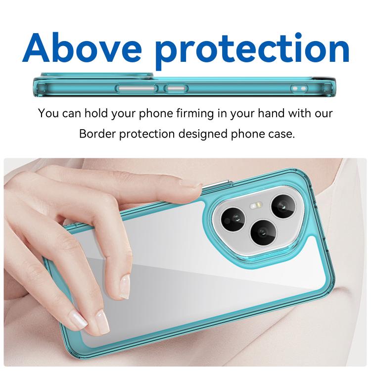 For Honor 400 Pro 5G Global 160.8mm Colorful Series Acrylic Hybrid TPU Phone Case