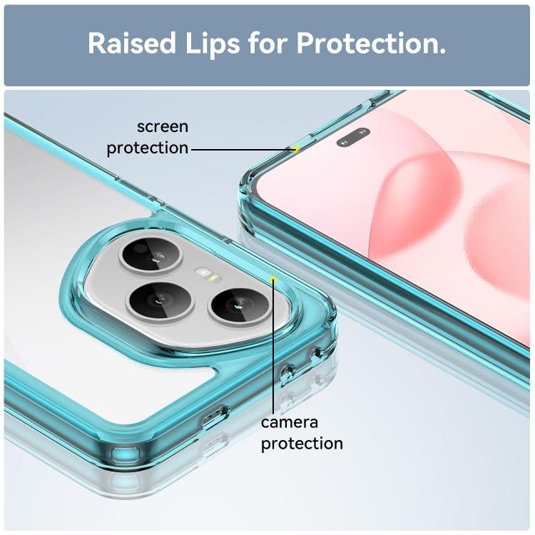 For Honor 400 Pro 5G Global 160.8mm Colorful Series Acrylic Hybrid TPU Phone Case